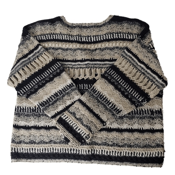 Sigrid Olsen Crocheted by Hand Cardigan Sweater  Size M - Picture 4 of 8